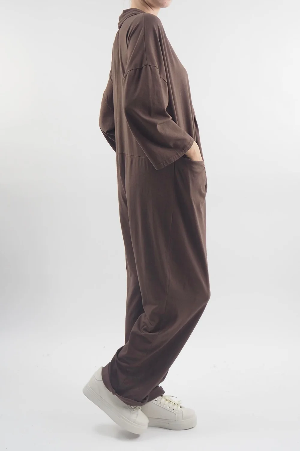 Made In Italy Bodhi Twist Jumpsuit Truffle 5 Made In Italy Bodhi Twist Jumpsuit Truffle - Image 3