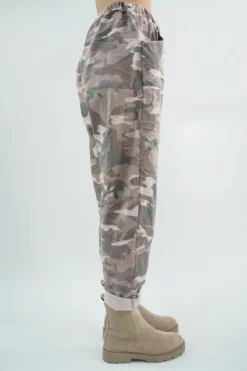 Made In Italy Camo Classic Magic Trouser Antique Blush Pink -VogueCurve Store made in italy camo classic magic trouser antique blush02.jpg