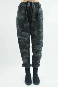 Made In Italy Camo Classic Magic Trouser Graphite Grey 11 Made In Italy Camo Classic Magic Trouser Graphite Grey -VogueCurve Store made in italy camo classic magic trouser graphite01.jpg