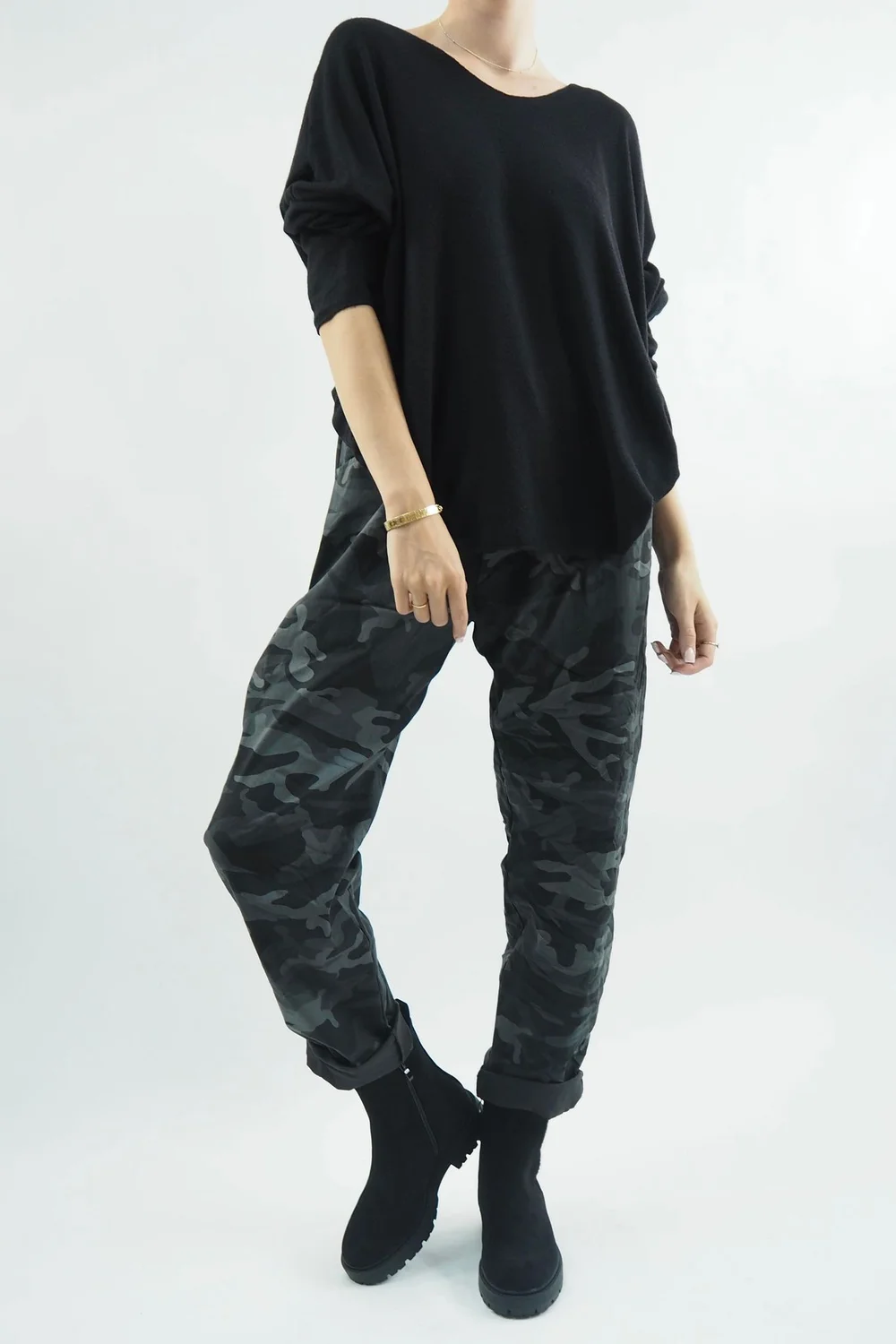 Made In Italy Camo Classic Magic Trouser Graphite Grey 7 Made In Italy Camo Classic Magic Trouser Graphite Grey - Image 5