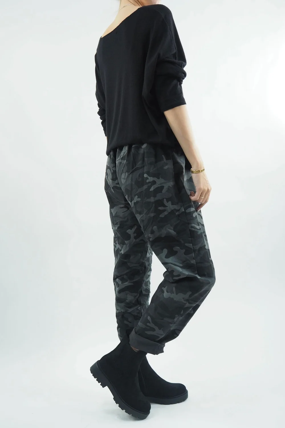 Made In Italy Camo Classic Magic Trouser Graphite Grey 8 Made In Italy Camo Classic Magic Trouser Graphite Grey - Image 6