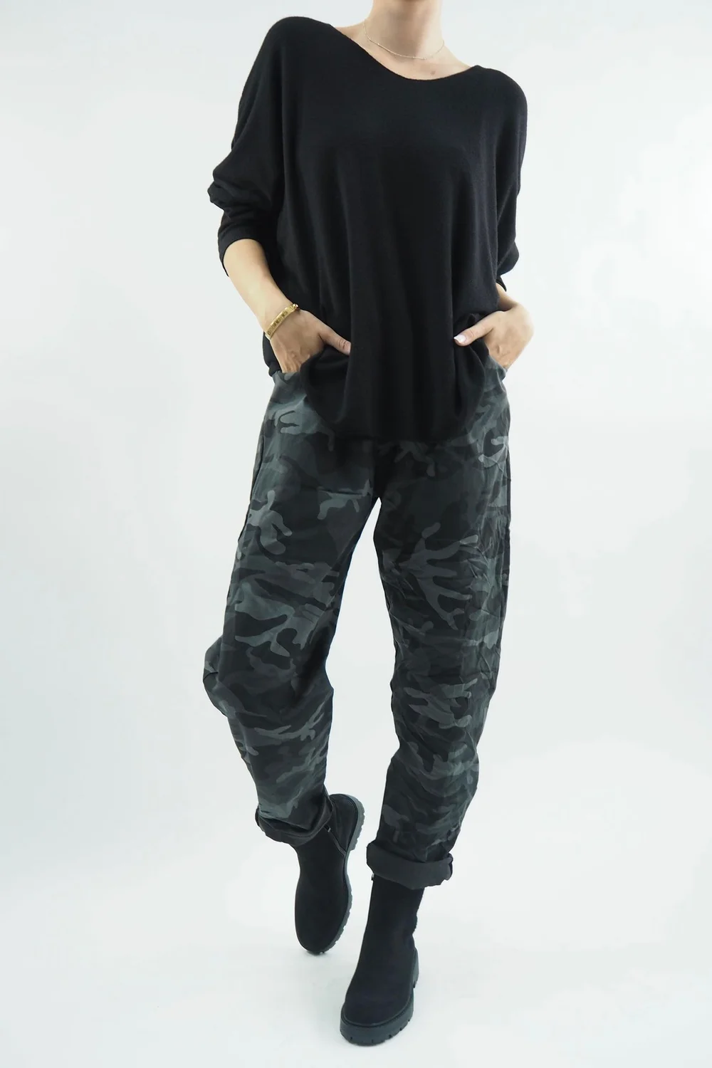 Made In Italy Camo Classic Magic Trouser Graphite Grey 10 Made In Italy Camo Classic Magic Trouser Graphite Grey - Image 8