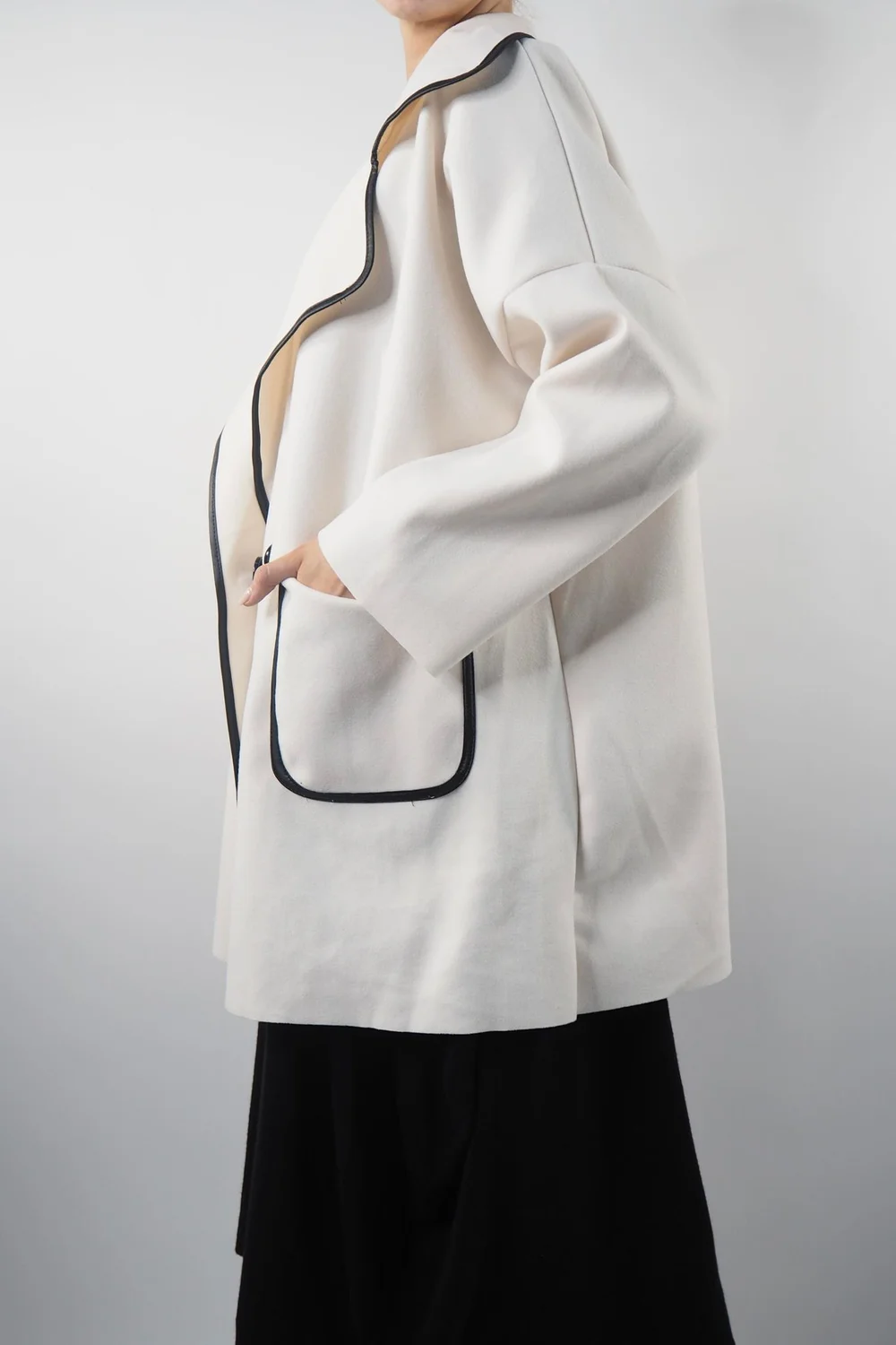 Made In Italy Chalet Classic Cocoon Knit Dress Black 8 Made In Italy Chalet Classic Cocoon Knit Dress Black - Image 6