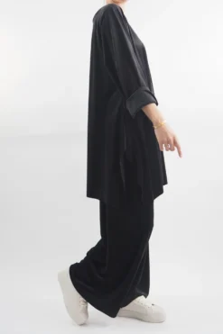 Made In Italy Chalet Soft Stretch Velour Set Black 7 Made In Italy Chalet Soft Stretch Velour Set Black -VogueCurve Store made in italy chalet soft stretch velour set black202.jpg