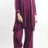Made In Italy Chalet Soft Stretch Velour Set Magenta 2 Made In Italy Chalet Soft Stretch Velour Set Magenta -VogueCurve Store made in italy chalet soft stretch velour set magenta01.jpg
