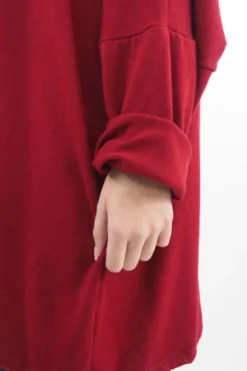 Made In Italy Chalet Super Slouch Cowl Knit Top Bordeaux 11 Made In Italy Chalet Super Slouch Cowl Knit Top Bordeaux -VogueCurve Store made in italy chalet super slouch cowl knit top bordeaux04.jpg