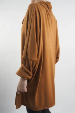 Made In Italy Chalet Super Slouch Cowl Knit Top Chestnut 11 Made In Italy Chalet Super Slouch Cowl Knit Top Chestnut -VogueCurve Store made in italy chalet super slouch cowl knit top chestnut03.jpg