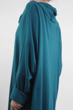 Made In Italy Chalet Super Slouch Cowl Knit Top Prussian 9 Made In Italy Chalet Super Slouch Cowl Knit Top Prussian -VogueCurve Store made in italy chalet super slouch cowl knit top prussian03.jpg