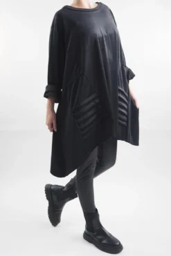 Made In Italy Chalet Vente Top Black 9 Made In Italy Chalet Vente Top Black -VogueCurve Store made in italy chalet vente top black203.jpg