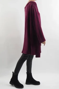 Made In Italy Chalet Vente Top Magenta -VogueCurve Store made in italy chalet vente top magenta 3.jpg