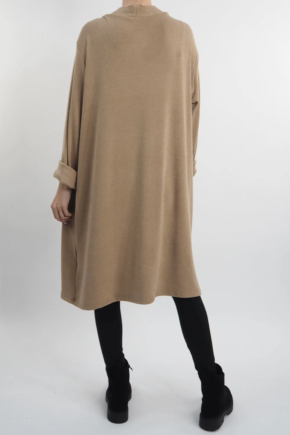 Made In Italy Chalet When 2 Become 1 Dress Camel 6 Made In Italy Chalet When 2 Become 1 Dress Camel - Image 4