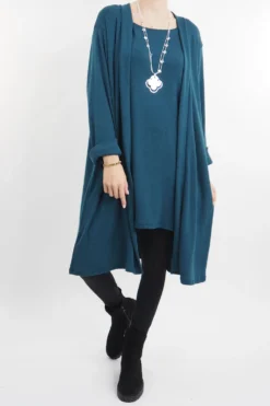 Made In Italy Chalet When 2 Become 1 Dress Prussian 8 Made In Italy Chalet When 2 Become 1 Dress Prussian -VogueCurve Store made in italy chalet when 2 become 1 dress prussian.jpg