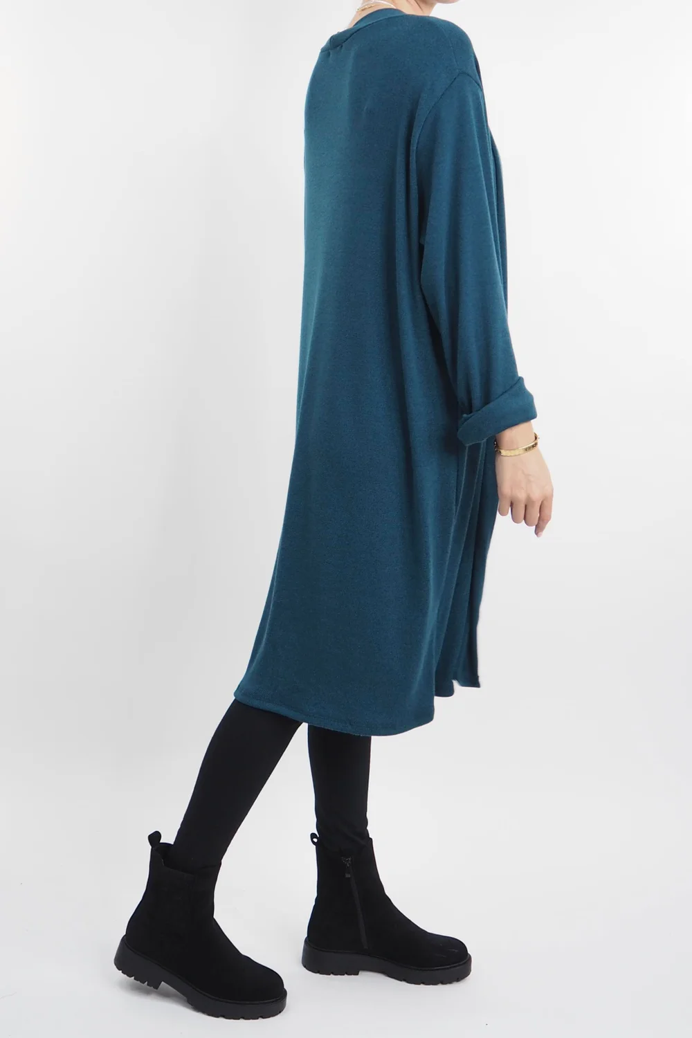 Made In Italy Chalet When 2 Become 1 Dress Prussian 4 Made In Italy Chalet When 2 Become 1 Dress Prussian - Image 2