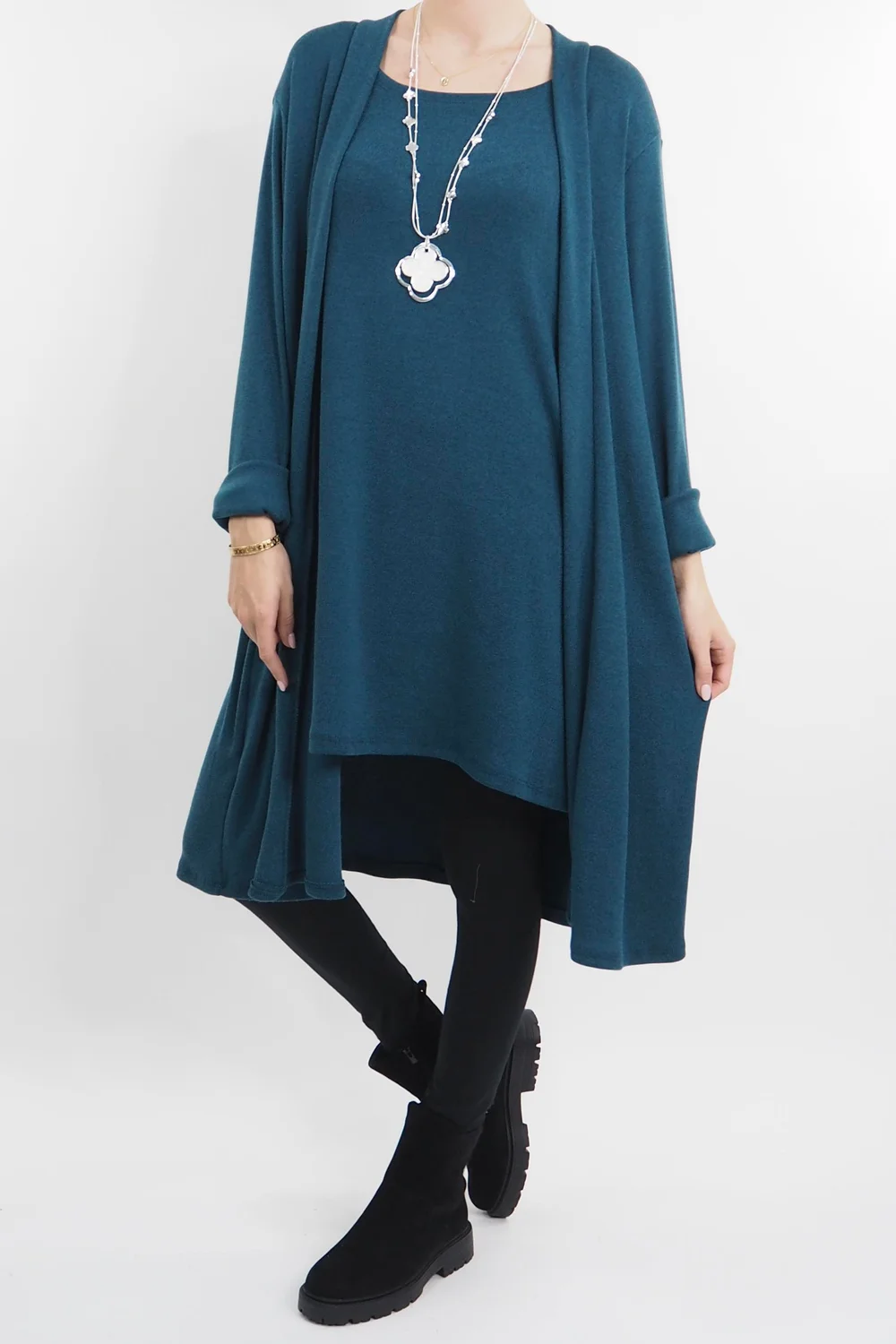 Made In Italy Chalet When 2 Become 1 Dress Prussian 3 Made In Italy Chalet When 2 Become 1 Dress Prussian