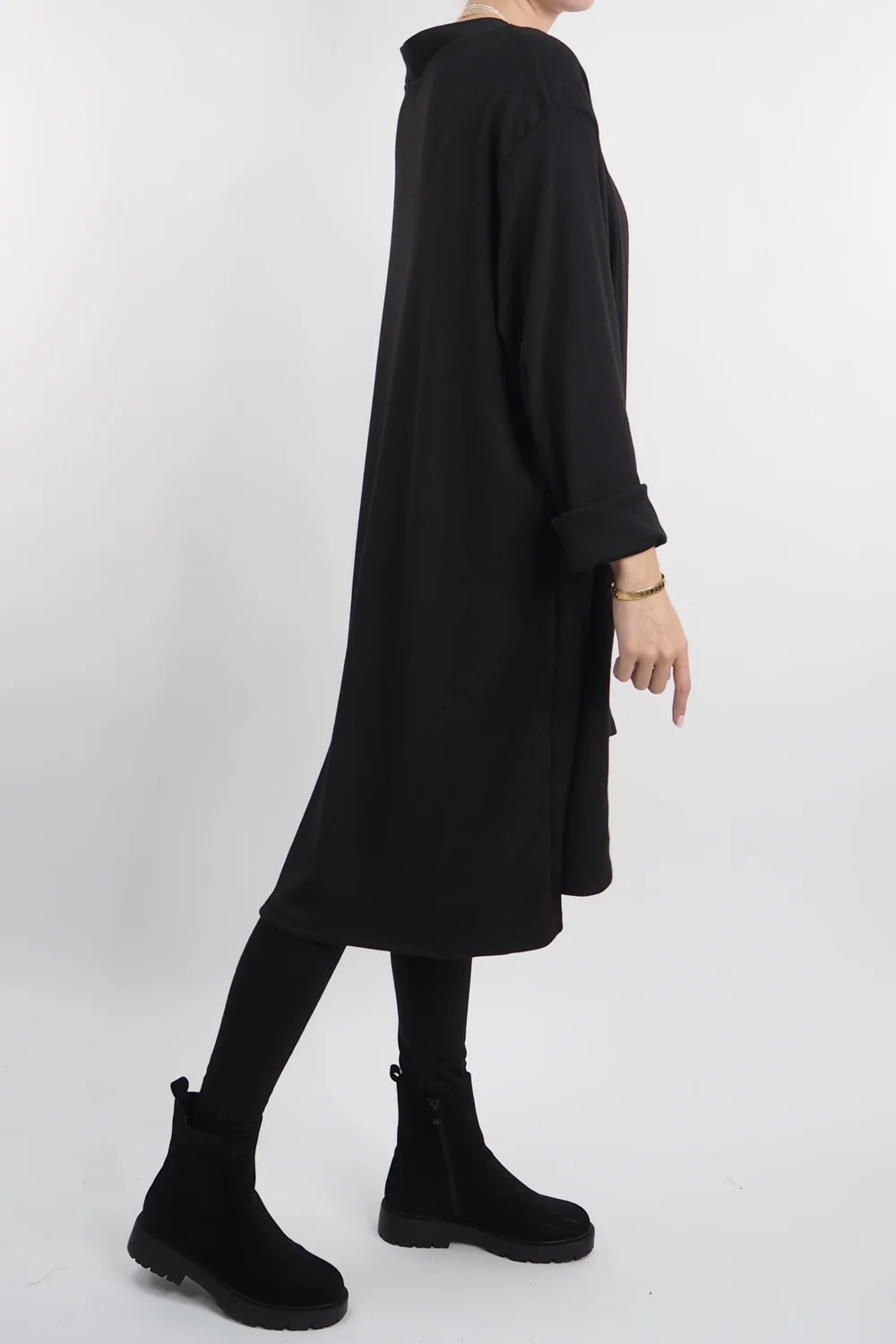 Made In Italy Chalet When 2 Become 1 Dress Black 6 Made In Italy Chalet When 2 Become 1 Dress Black - Image 4