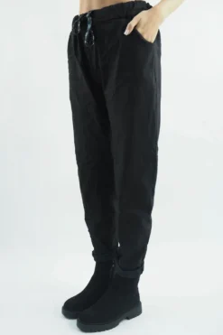 Made In Italy Classic Magic Trouser Black