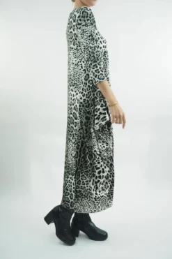 Made In Italy Classic Parachute Dress Mixed Animal Khaki 9 Made In Italy Classic Parachute Dress Mixed Animal Khaki -VogueCurve Store made in italy classic parachute dress mixed animal khaki 3.jpg