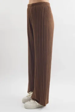Made In Italy Classic Super Soft Ribbed Fine Knit Pant Chestnut 9 Made In Italy Classic Super Soft Ribbed Fine Knit Pant Chestnut -VogueCurve Store made in italy classic super soft ribbed fine knit pant chestnut 2.jpg