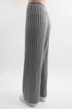 Made In Italy Classic Super Soft Ribbed Fine Knit Pant Slate Marl 10 Made In Italy Classic Super Soft Ribbed Fine Knit Pant Slate Marl -VogueCurve Store made in italy classic super soft ribbed fine knit pant slate marl 4.jpg