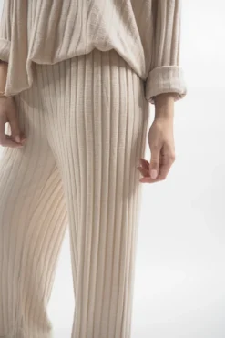 Made In Italy Classic Super Soft Ribbed Fine Knit Pant Stone -VogueCurve Store made in italy classic super soft ribbed fine knit pant stone 5.jpg