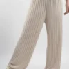 Made In Italy Classic Super Soft Ribbed Fine Knit Pant Stone -VogueCurve Store made in italy classic super soft ribbed fine knit pant stone 6.jpg