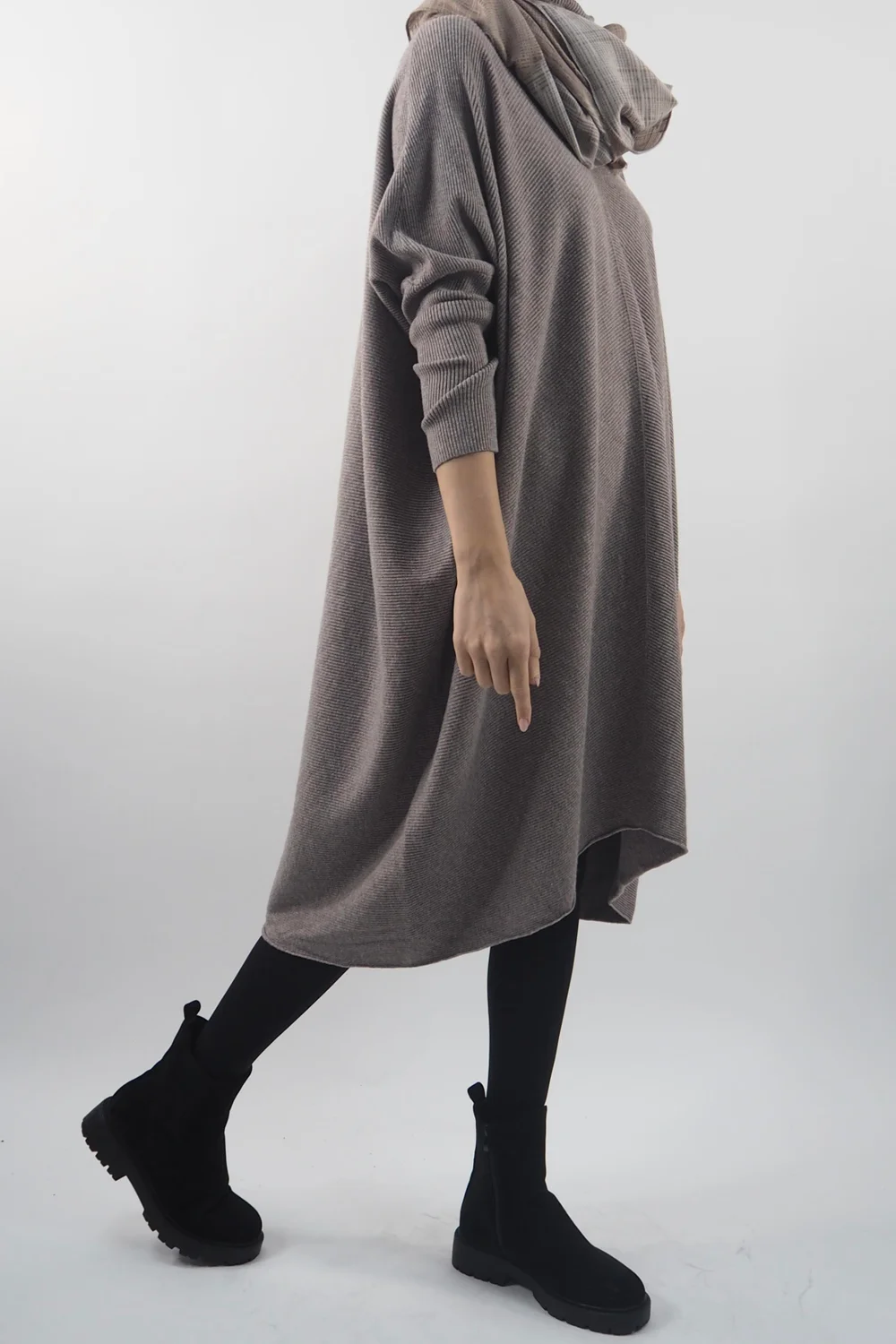 Made In Italy Conrad Archie Le Sac Dress Mocha Marl 4 Made In Italy Conrad Archie Le Sac Dress Mocha Marl - Image 2