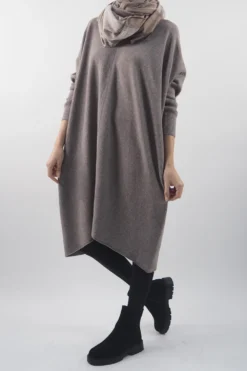 Made In Italy Conrad Archie Le Sac Dress Mocha Marl 13 Made In Italy Conrad Archie Le Sac Dress Mocha Marl -VogueCurve Store made in italy conrad archie le sac dress mocha marl4.jpg