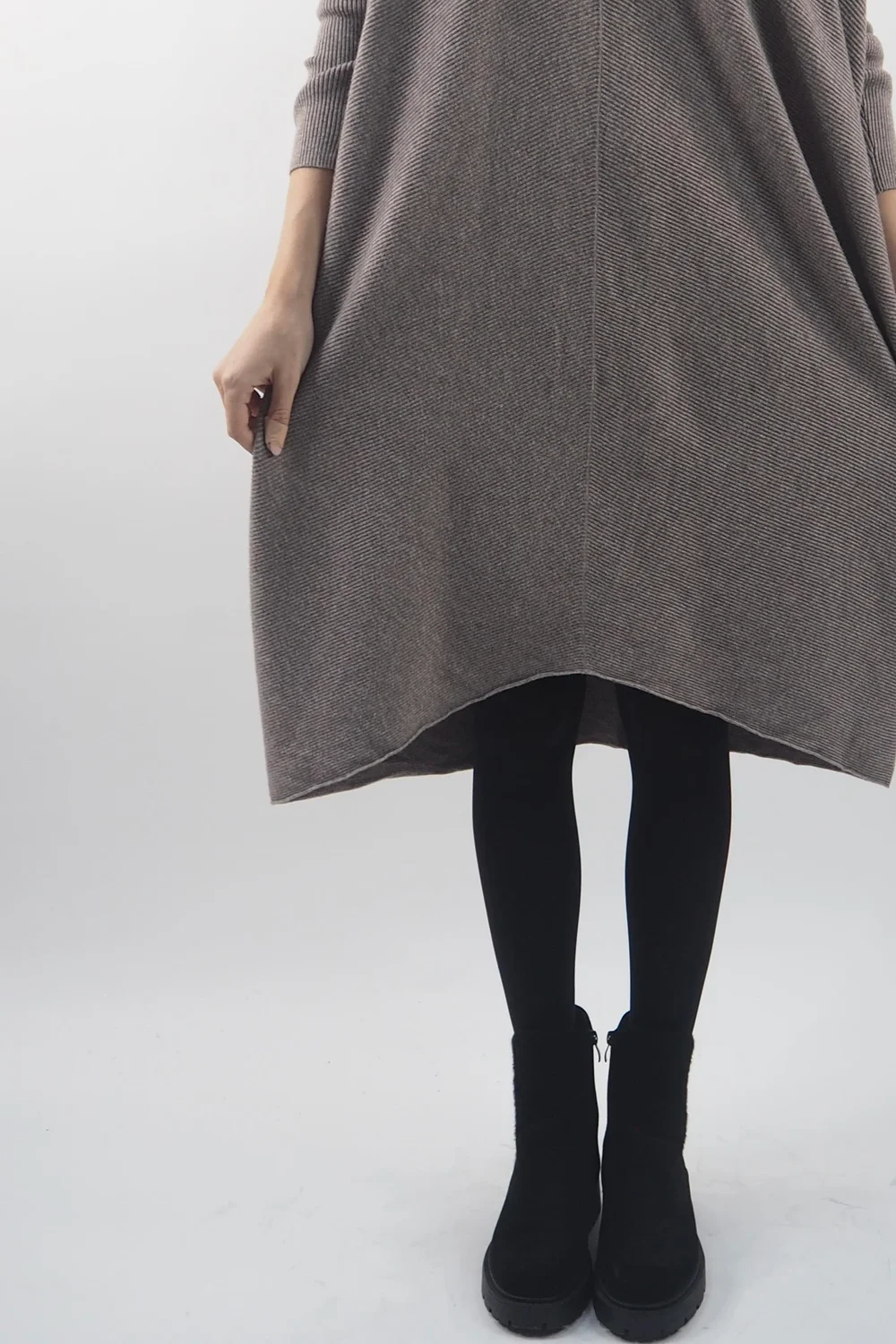 Made In Italy Conrad Archie Le Sac Dress Mocha Marl 7 Made In Italy Conrad Archie Le Sac Dress Mocha Marl - Image 5