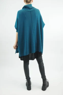 Made In Italy Conrad Classic Blanket Knit Top Prussian 8 Made In Italy Conrad Classic Blanket Knit Top Prussian -VogueCurve Store made in italy conrad classic blanket knit prussian 3.jpg