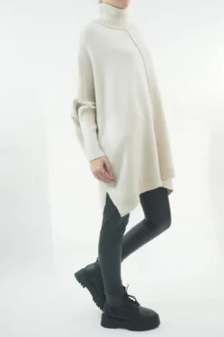 VogueCurve Store -VogueCurve Store made in italy conrad classic blanket knit stone02.jpg