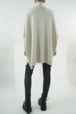 Made In Italy Conrad Classic Blanket Knit Top Stone 7 Made In Italy Conrad Classic Blanket Knit Top Stone -VogueCurve Store made in italy conrad classic blanket knit stone03.jpg