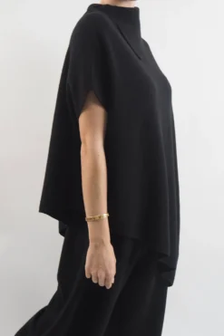 Made In Italy Conrad Tilt Knit Top Black 8 Made In Italy Conrad Tilt Knit Top Black -VogueCurve Store made in italy conrad tilt knit top black 2.jpg