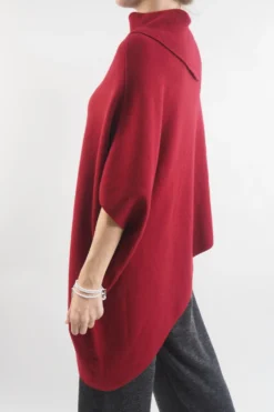 Made In Italy Conrad Tilt Knit Top Bordeaux 8 Made In Italy Conrad Tilt Knit Top Bordeaux -VogueCurve Store made in italy conrad tilt knit top bordeaux 3.jpg