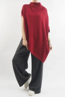 Made In Italy Conrad Tilt Knit Top Bordeaux 11 Made In Italy Conrad Tilt Knit Top Bordeaux -VogueCurve Store made in italy conrad tilt knit top bordeaux 5.jpg