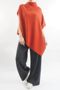 Made In Italy Conrad Tilt Knit Top Ginger -VogueCurve Store made in italy conrad tilt knit top ginger 5.jpg