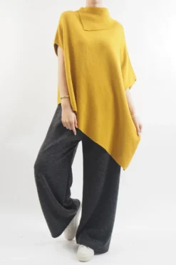 Made In Italy Conrad Tilt Knit Top Ochre 11 Made In Italy Conrad Tilt Knit Top Ochre -VogueCurve Store made in italy conrad tilt knit top ochre 5.jpg