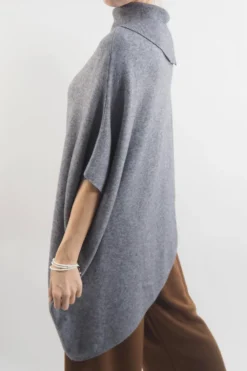 Made In Italy Conrad Tilt Knit Top Slate 9 Made In Italy Conrad Tilt Knit Top Slate -VogueCurve Store made in italy conrad tilt knit top slate 3.jpg