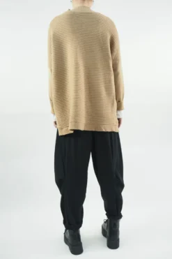 Made In Italy Conrad Turtle Ribby Knit Top Camel 8 Made In Italy Conrad Turtle Ribby Knit Top Camel -VogueCurve Store made in italy conrad turtle ribby knit camel03.jpg