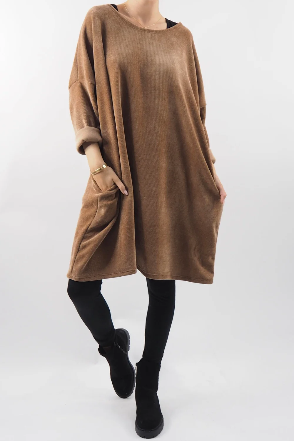 Made In Italy Dusk Sac Tunic Camel 3 Made In Italy Dusk Sac Tunic Camel