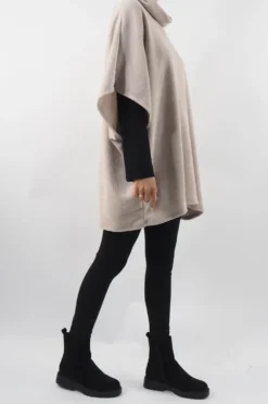 Made In Italy Dusk Slouch Throw Over Top Stone * 9 Made In Italy Dusk Slouch Throw Over Top Stone * -VogueCurve Store made in italy dusk slouch throw over top stone 2.jpg