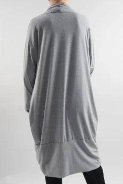 Made In Italy Edit Sloppy Jo Cocoon Cardigan Grey Marl 8 Made In Italy Edit Sloppy Jo Cocoon Cardigan Grey Marl -VogueCurve Store made in italy edit sloppy jo cocoon cardigan grey marl 003.jpg