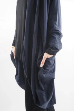 Made In Italy Edit Sloppy Jo Cocoon Cardigan Ink 9 Made In Italy Edit Sloppy Jo Cocoon Cardigan Ink -VogueCurve Store made in italy edit sloppy jo cocoon cardigan ink 005.jpg