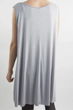 Made In Italy Fine Jersey Swing Vest Dove -VogueCurve Store made in italy fine jersey swing vest dove203.jpg