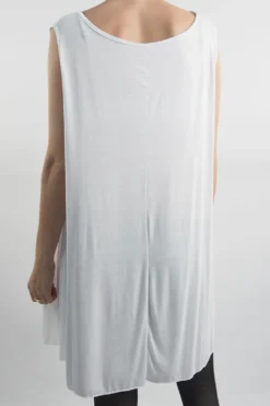 Made In Italy Fine Jersey Swing Vest White -VogueCurve Store made in italy fine jersey swing vest white203.jpg