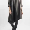 Made In Italy Hope Asymmetric Panel Dress Bonsai