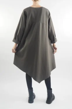 Made In Italy Hope Asymmetric Panel Dress Bonsai 9 Made In Italy Hope Asymmetric Panel Dress Bonsai -VogueCurve Store made in italy hope asymmetric panel dress bonsai 8.jpg