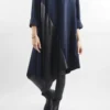 Made In Italy Hope Asymmetric Panel Dress Navy 1 Made In Italy Hope Asymmetric Panel Dress Navy -VogueCurve Store made in italy hope asymmetric panel dress navy 9.jpg