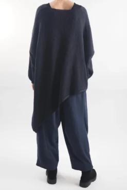 Made In Italy Hush Super Slant Knit Top Ink -VogueCurve Store made in italy hush super slant knit ink203.jpg