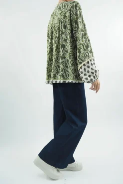 Made In Italy Joplin Folk Blouse Olive 9 Made In Italy Joplin Folk Blouse Olive -VogueCurve Store made in italy joplin folk blouse olive03.jpg