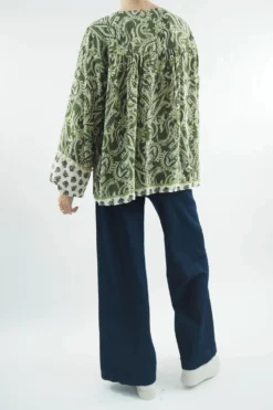 Made In Italy Joplin Folk Blouse Olive 10 Made In Italy Joplin Folk Blouse Olive -VogueCurve Store made in italy joplin folk blouse olive04.jpg